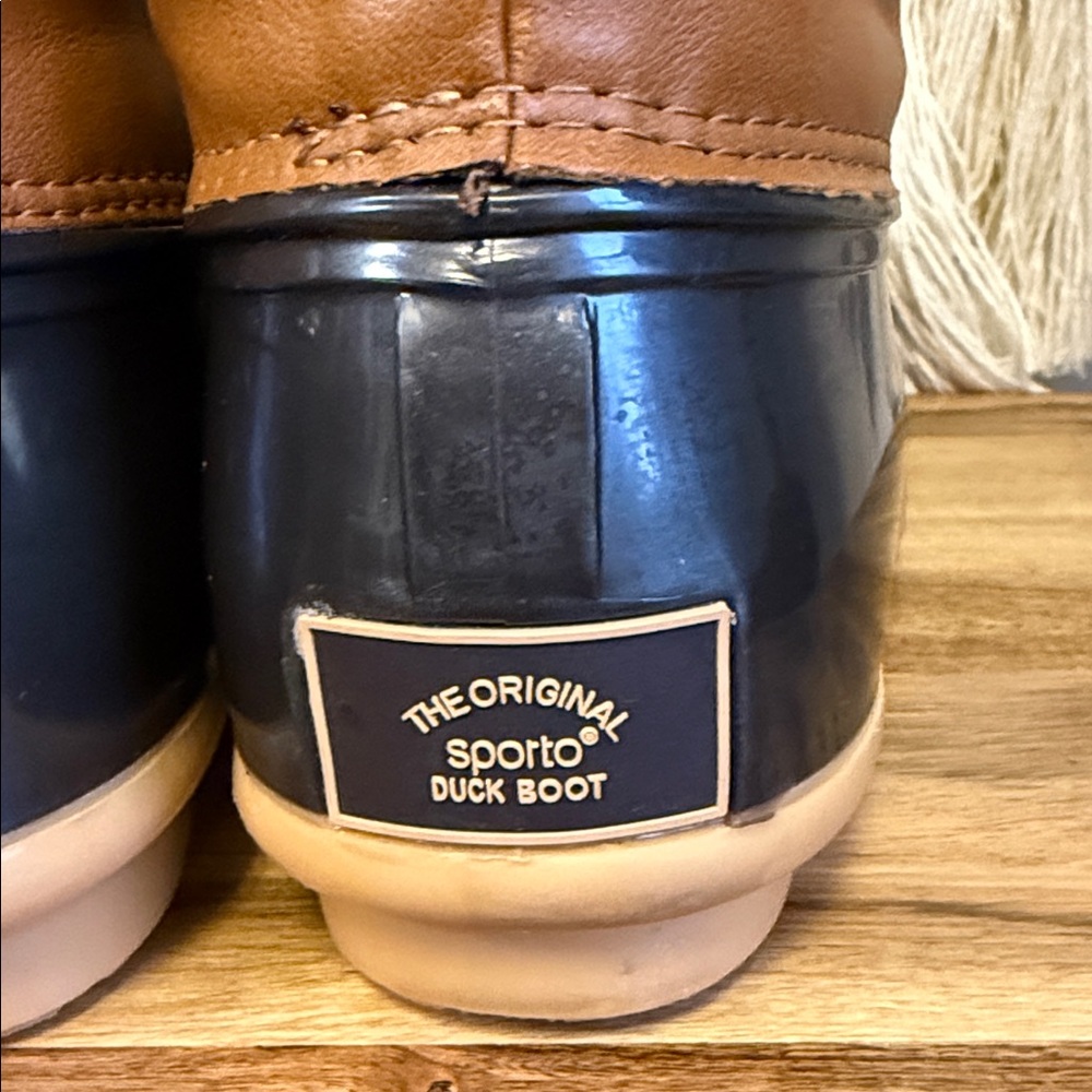 Sporto Brown and Black Winter Boots - Picture 2 of 7